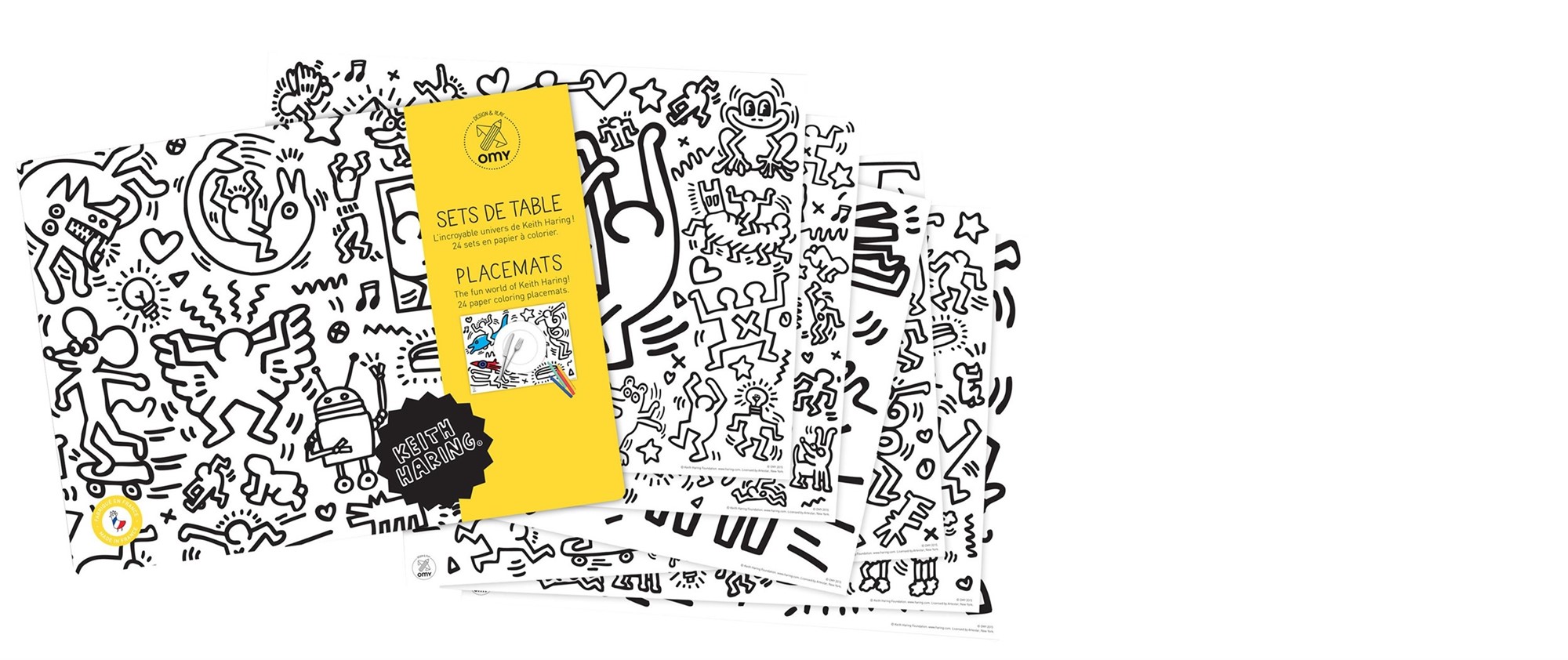 OMY KEITH HARING BOYAMA POSTERİ için detayları göster