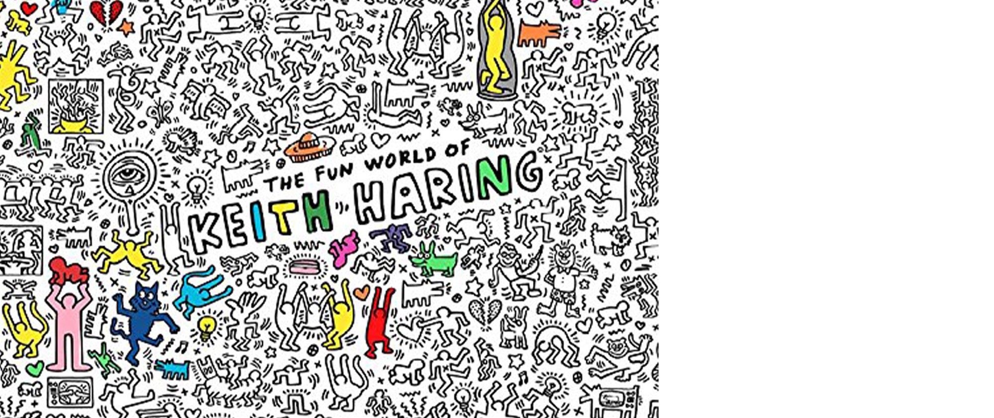 OMY KEITH HARING BOYAMA POSTERİ'in resmi